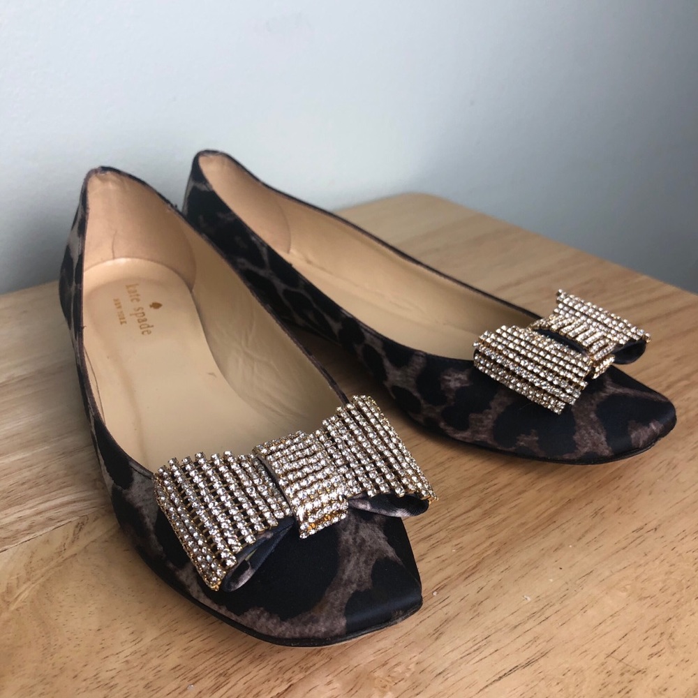 Kate Spade Noelle Leopard Flats